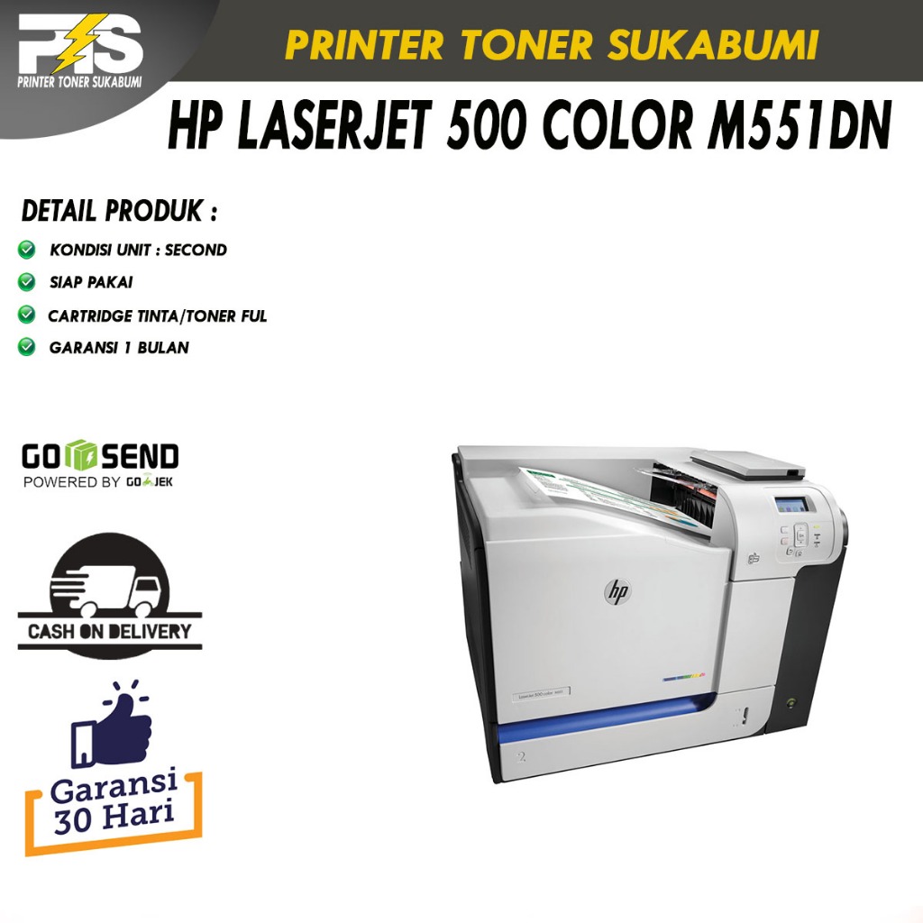 Printer HP LaserJet Enterprise 500-M551Dn laser color / color printer laser