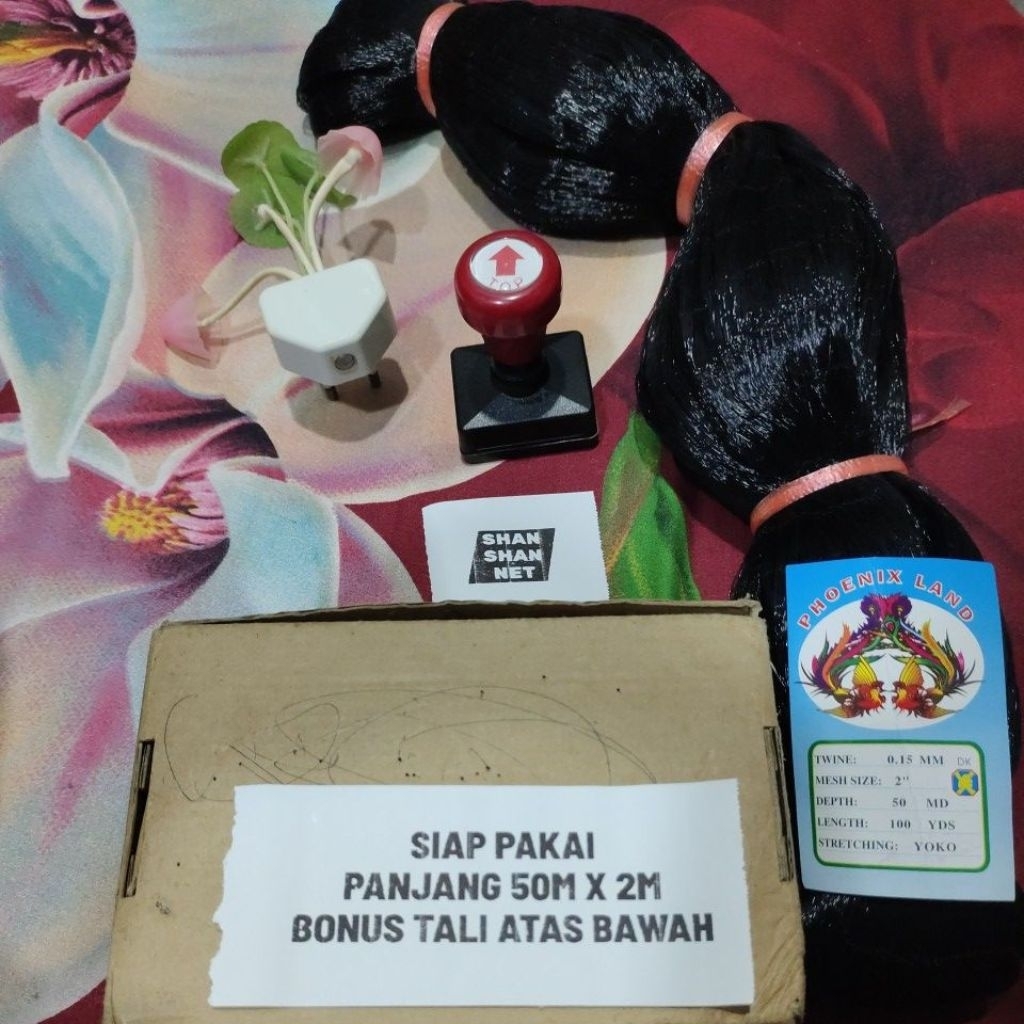 SIAP PAKAI JARING BURUNG PERKUTUT UKUR 2INC