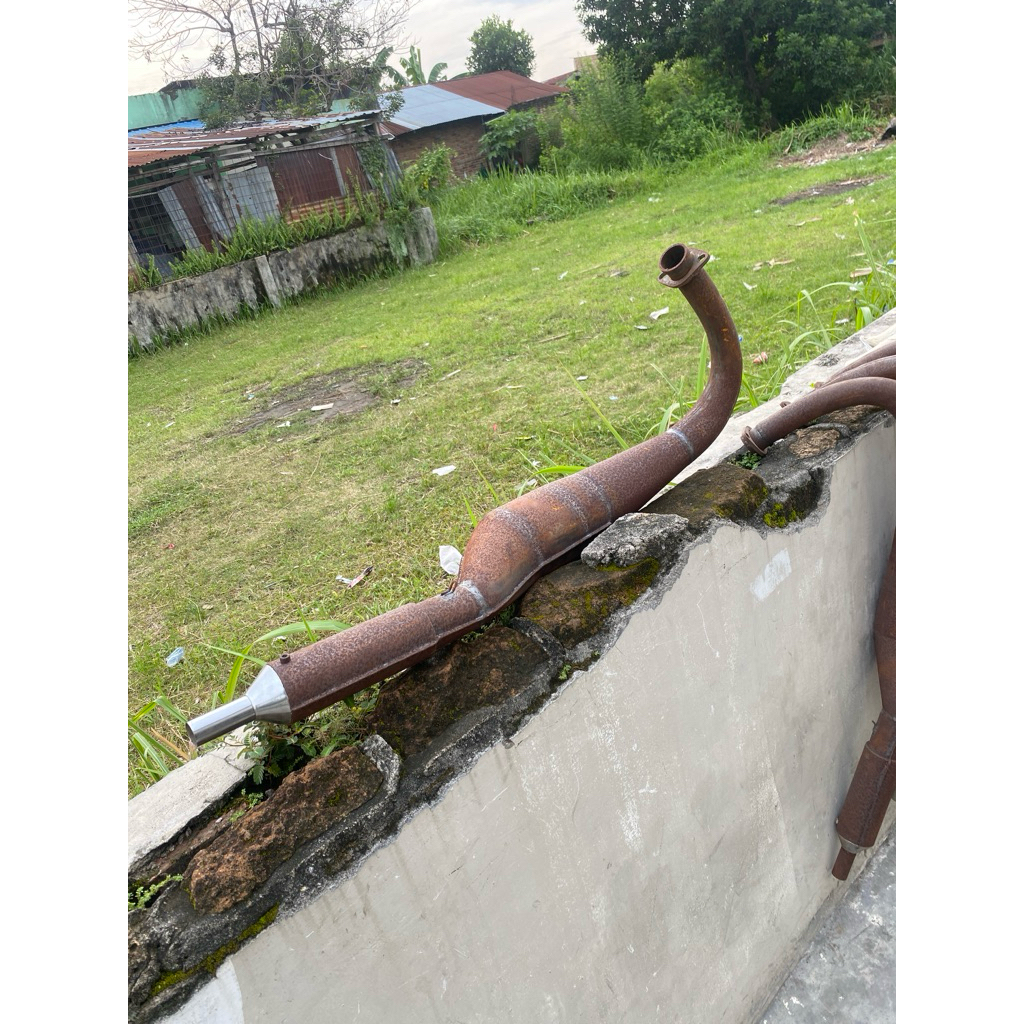 knalpot kolong karat silencer naik spek kopdar lambung 38 39 40