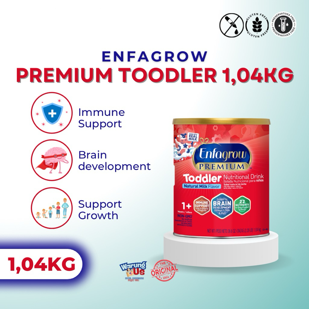 Susu Import Enfagrow Premium Toddler 1-3thn 1,04kg