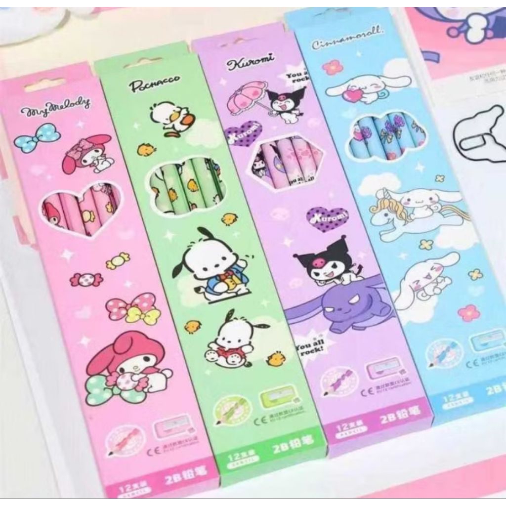 

Pensil Tulis 2B Motif Karakter Sanrio Lucu Murah