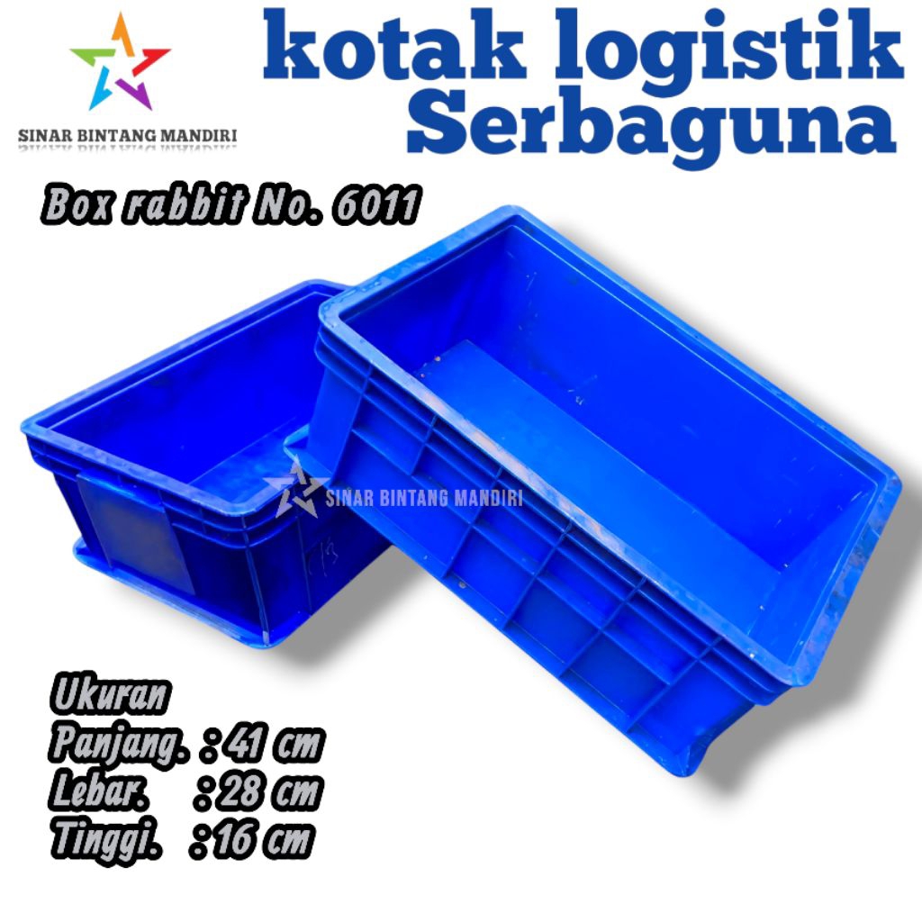 Box container rabbit serbaguna No.6011