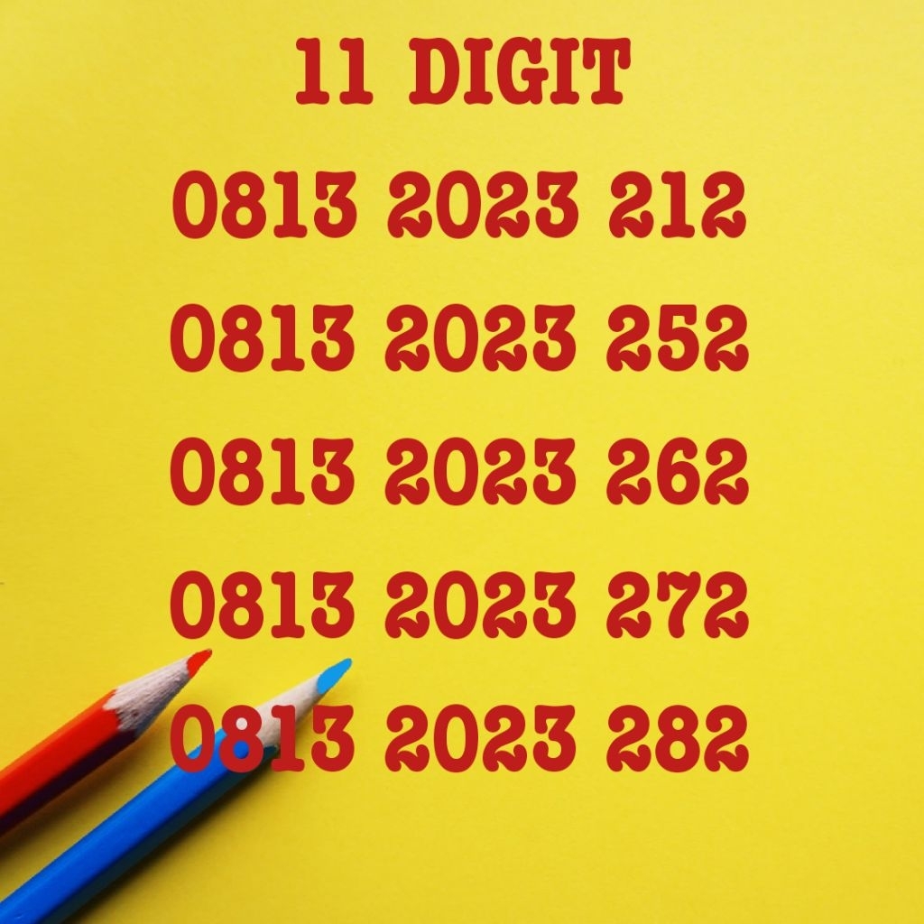 NO CANTIK TELKOMSEL SIMPATI 11 DIGIT PLUS BONUS 3GB