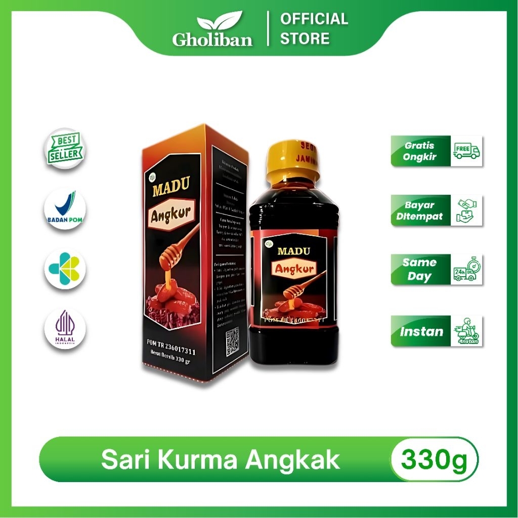 

Madu Angkur Kurma Angkak 330g