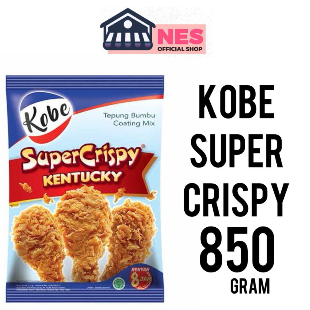 

TEPUNG BUMBU SUPER CRISPY KENTUCKY KOBE 850GR