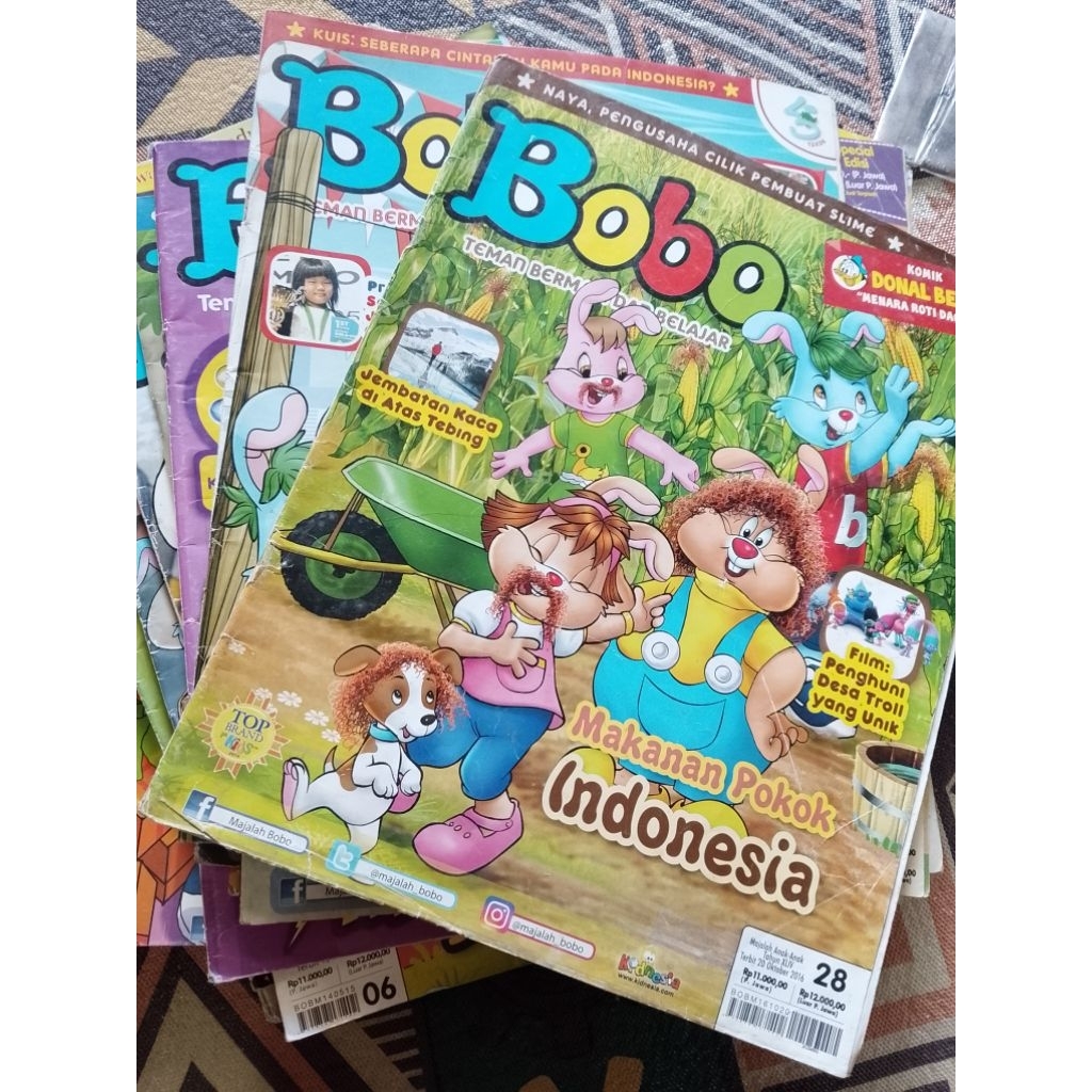 sepaket majalah Bobo 10 buku/paket