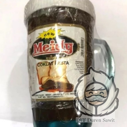 

Meidy Selai Coklat 380gr / Chocolate Spread / Topping Roti & Kue Praktis Enak