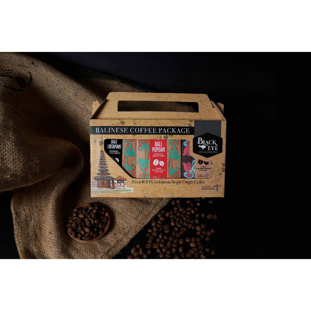 

BLACK EYE BALINESE COFFEE PACKAGE