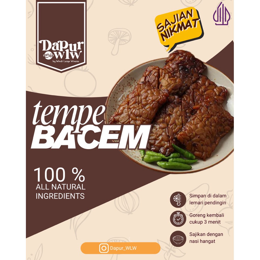 

Tempe Bacem Manis Gurih