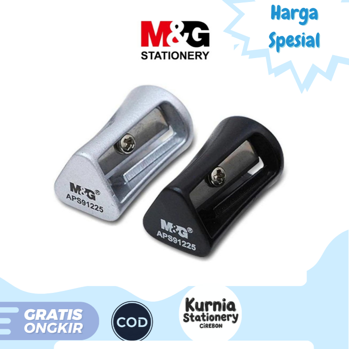 

M&G Sharpener Metal Single Hole / Pengkeruk / Rautan Metal Satu Lubang APS91225 (Satuan)