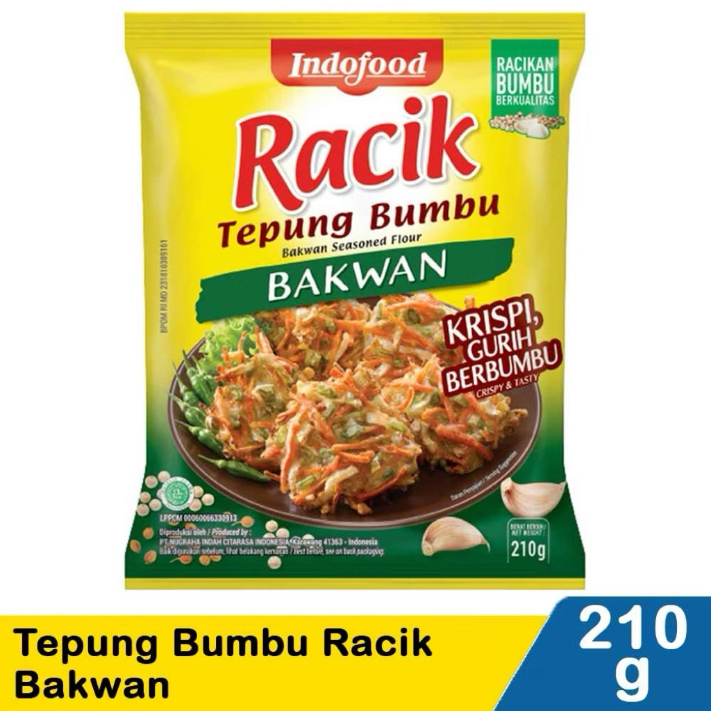 

Indofood Tepung Racik Bakwan 210gr