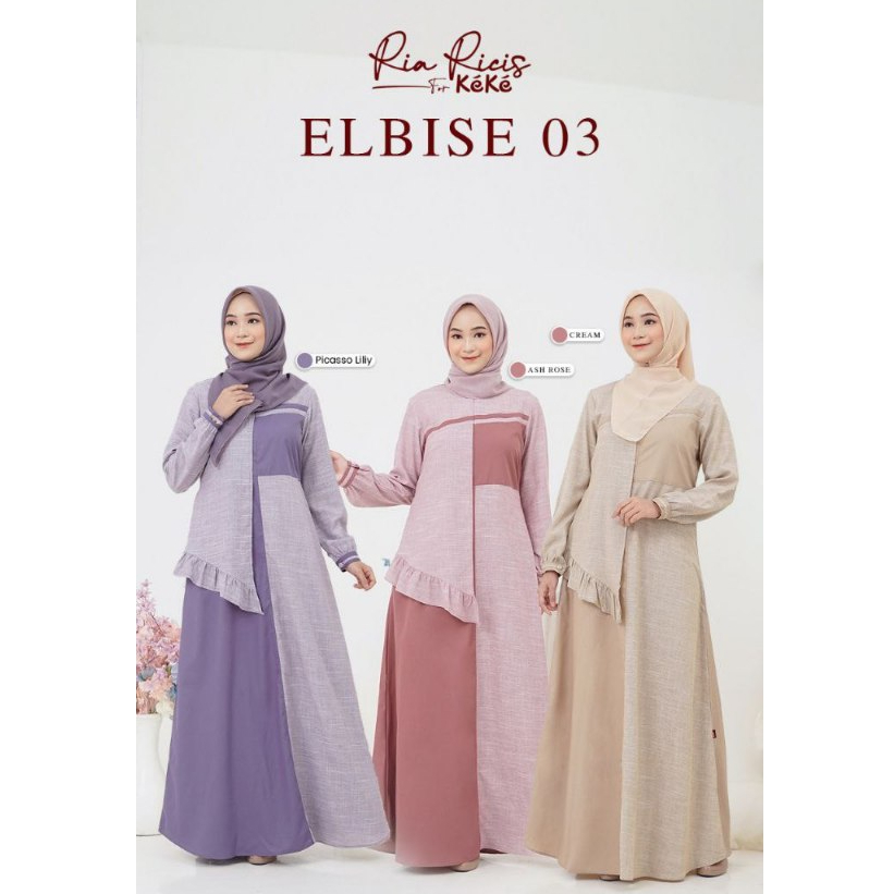 GAMIS ELBISE 3 & 12 TERBARU – GAMIS WANITA DEWASA BAHAN JATUH & NYAMAN MODEL SIMPLE, ELEGAN & MODIS