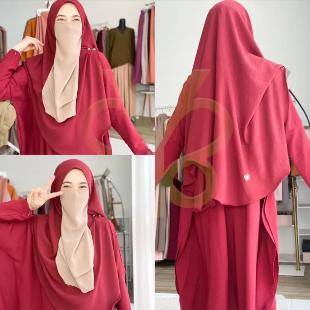 Pashmina curve crinkle by Yoora Sarah