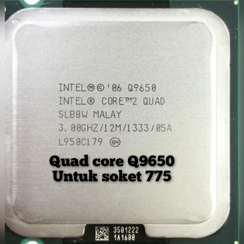PROCESSOR QUAD CORE Q9650 PROCESSOR CORE2 QUAD Q9650 PROCESSOR CORE 2 QUAD Q9650
