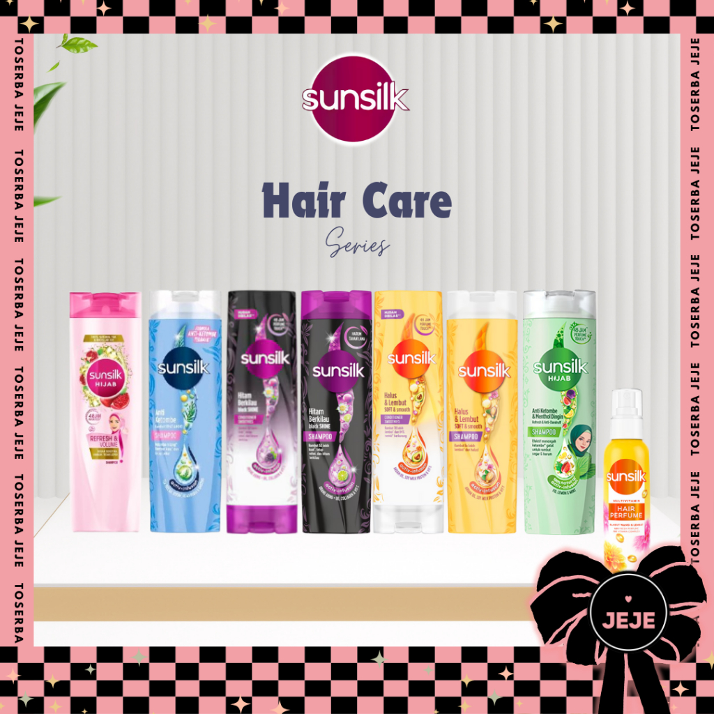 Sunsilk Shampoo / Conditioner 160ml / Hair Vitamin Mist 40ml | Sampo Spray rambut hijab