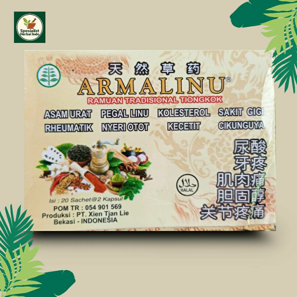 

Armalinu – Minuman Herbal untuk Asam Urat, Pegal Linu & Kebugaran