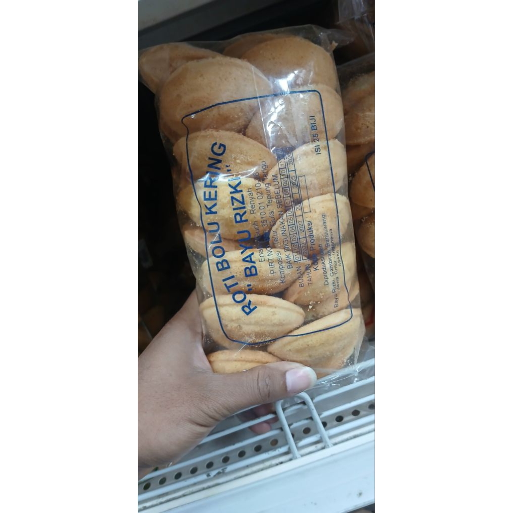 

kue kering Bolu 1pack isi 25 Biji