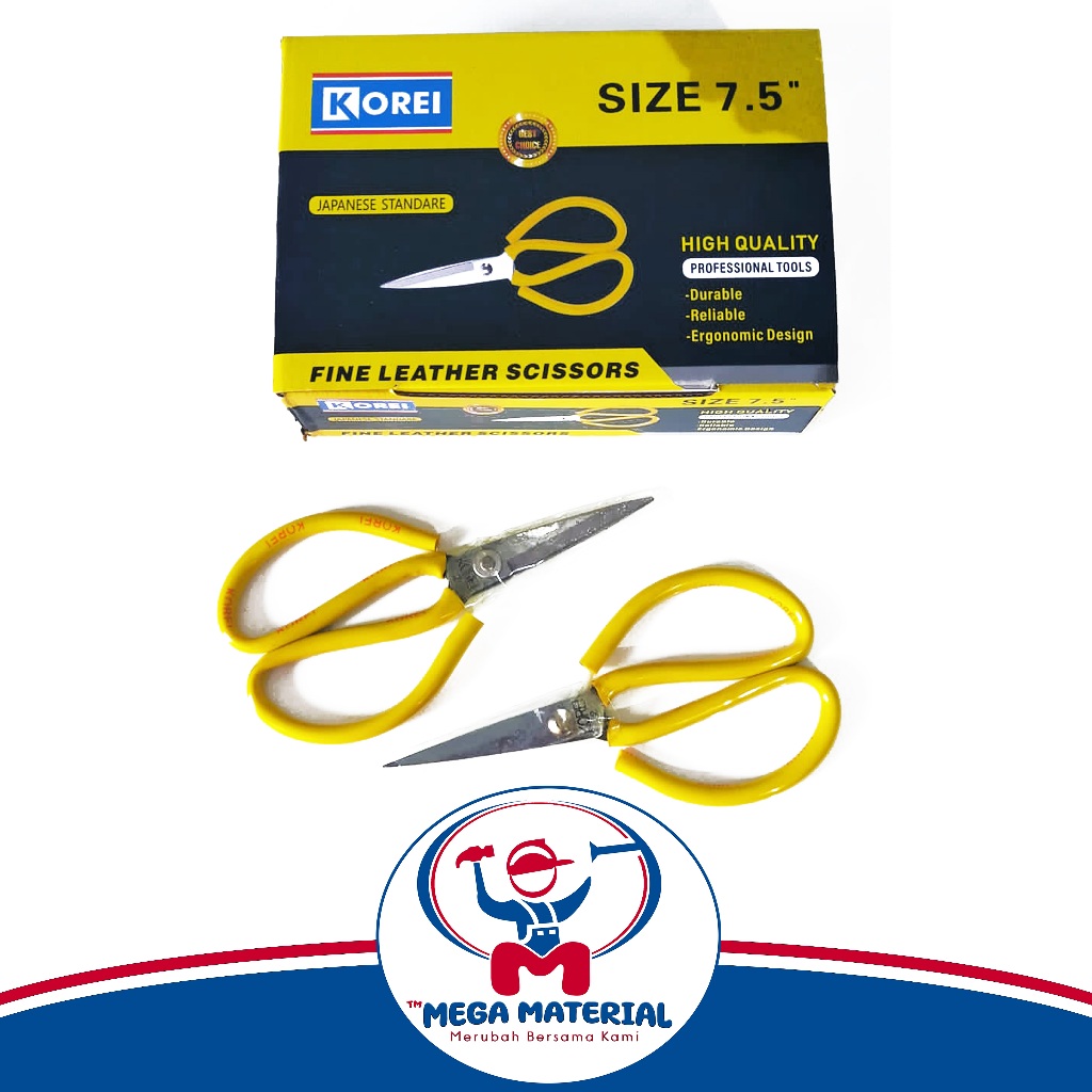 

GUNTING KODOK / GUNTING KULIT KOREI UKURAN 7.5 & 8 INC