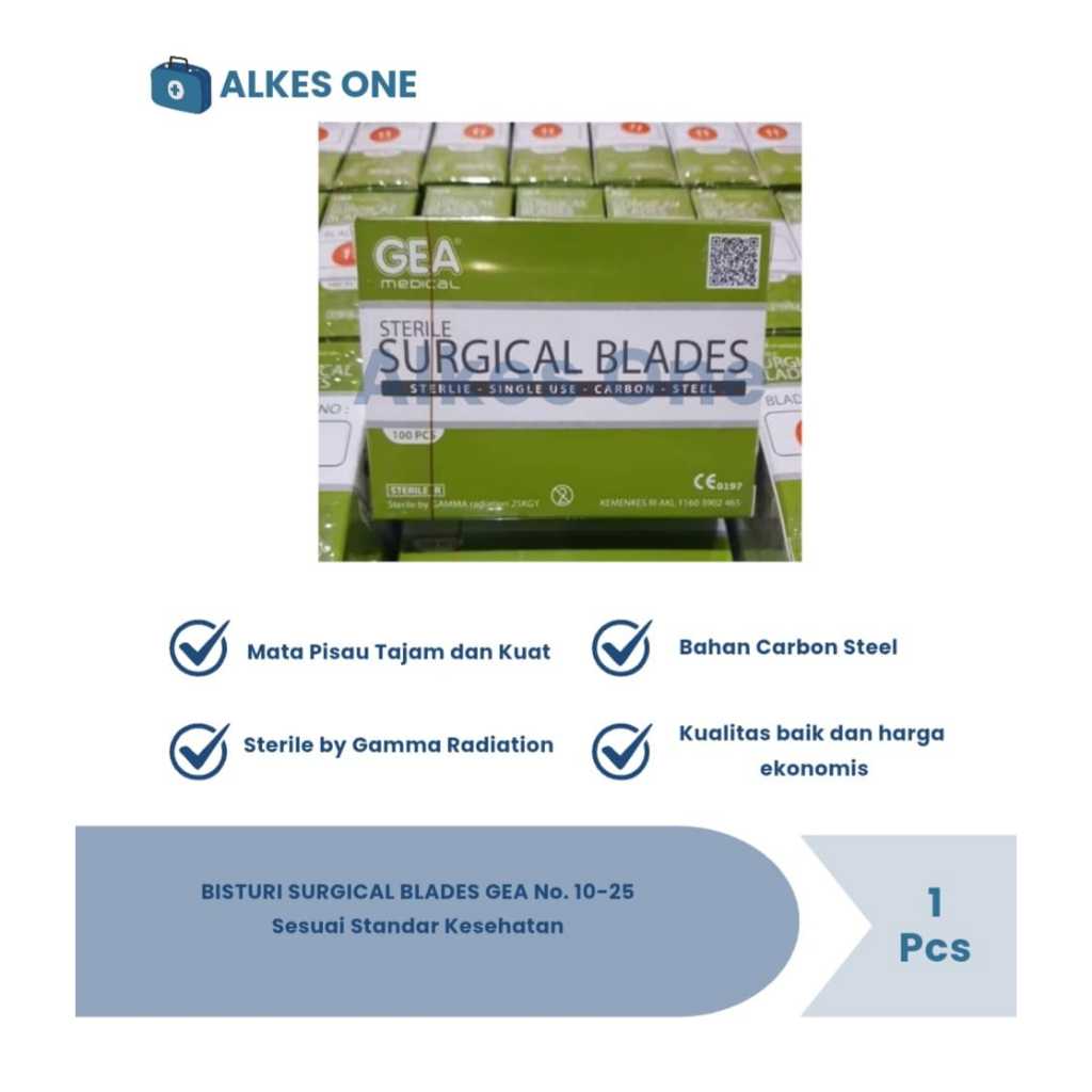 Bisturi Surgical Blades No. 12 GEA