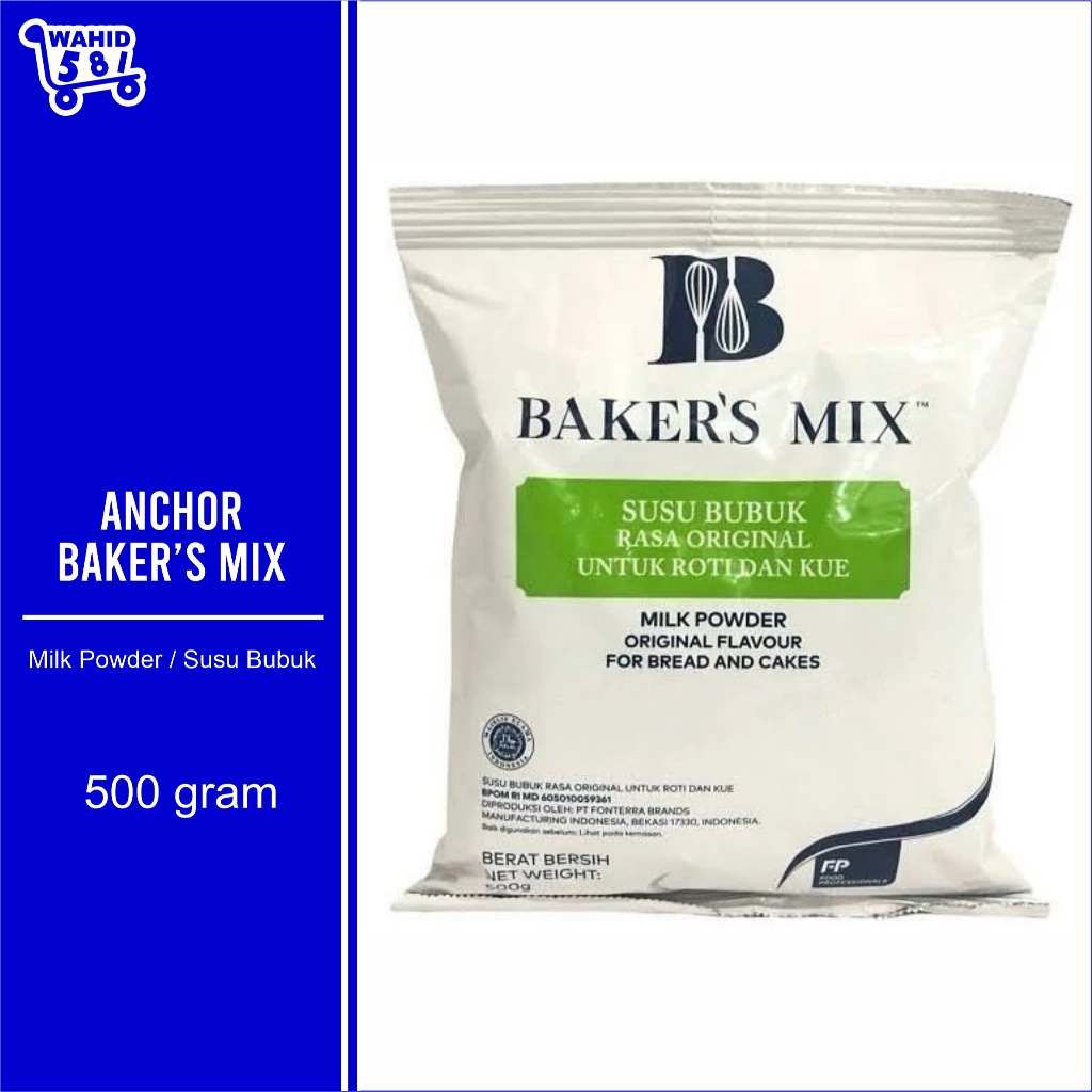 

Anchor Bakers Mix Milk Powder Susu Bubuk 500g