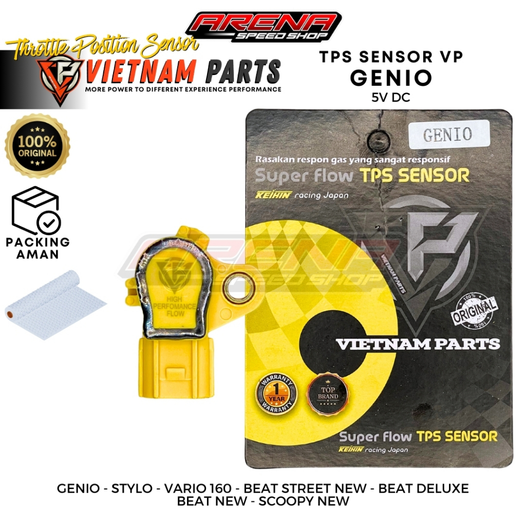 Vietnam Parts TPS Sensor Genio - Sensor TPS Stylo Vario 160 Beat Deluxe Street New Scoopy Original