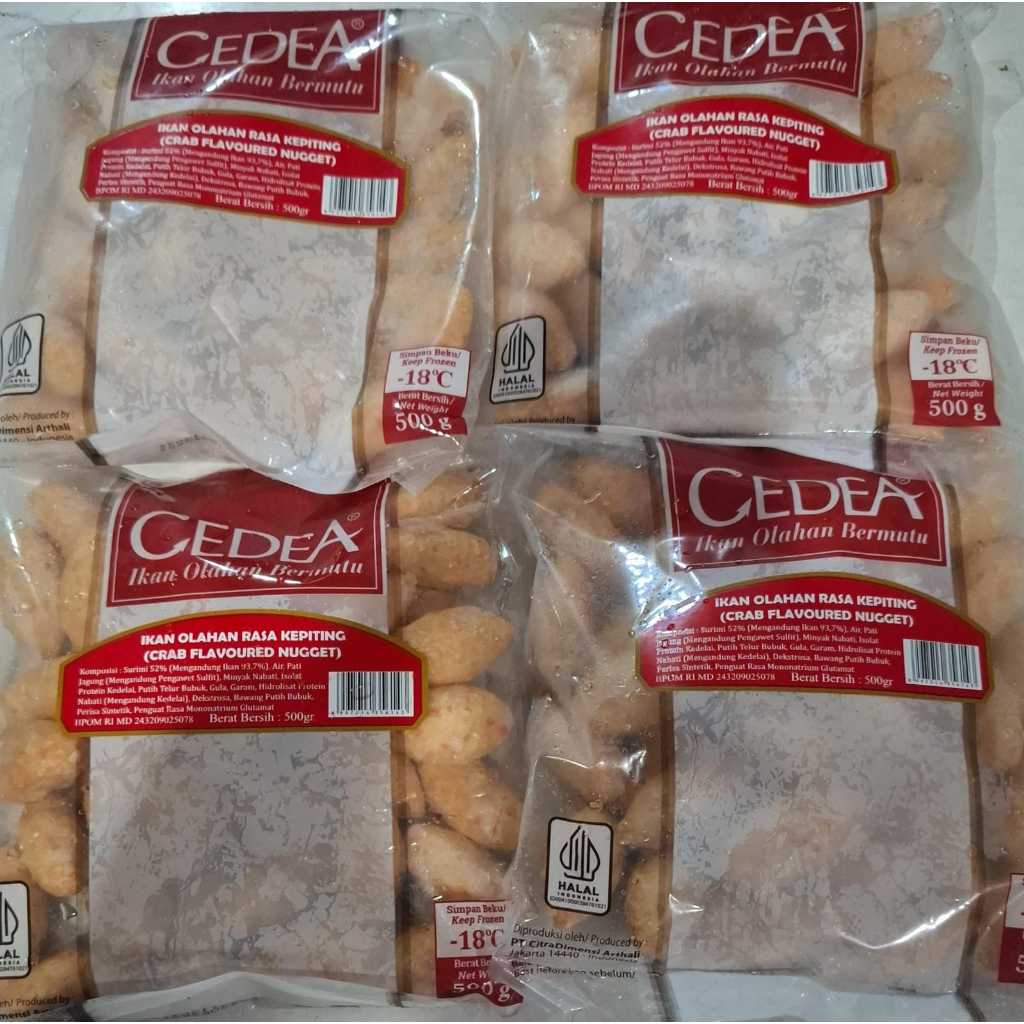

crab nugget cedea 500gr nugget kepiting