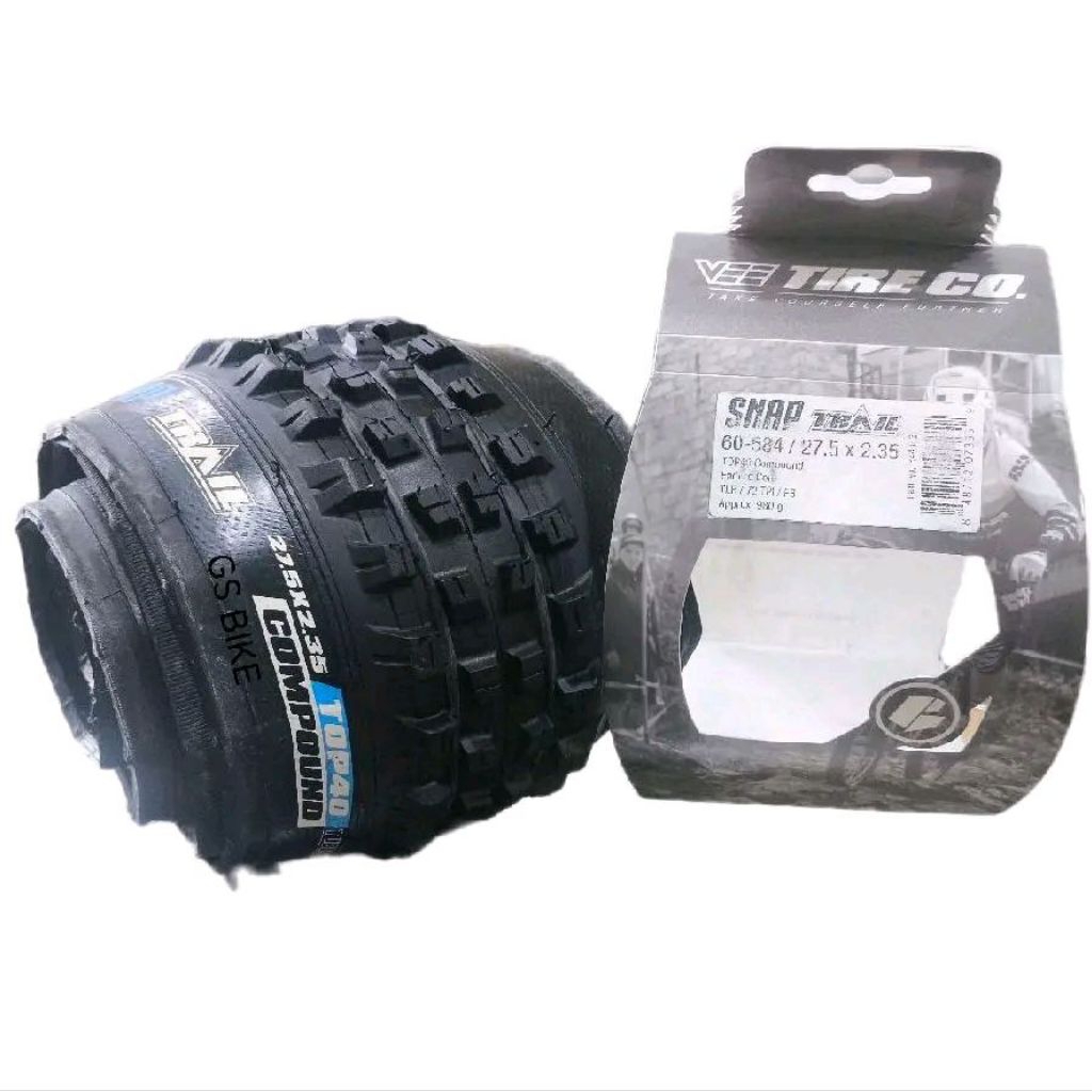 VEE TIRE MISSION SNAP TRAIL TLR 27.5 x 2.35 Tubeless Ready Kevlar Tires Ban Luar Sepeda MTB mirip DH