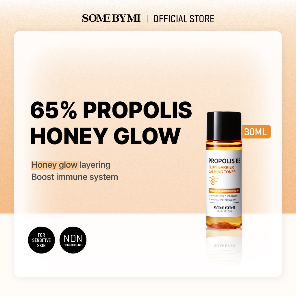 [Travel Size] SOME BY MI PROPOLIS B5 GLOW BARRIER CALMING TONER 30ml