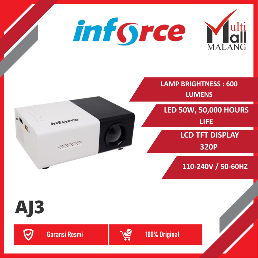 LCD PROJECTOR INFORCE MINI AJ-3