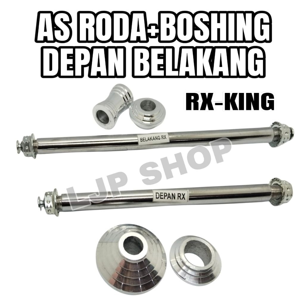 PROMO AS RODA RX KING RX SPECIAL DEPAN TENGAH BELAKANG MODEL PROBOLT SET BOSH TROMOL CNC