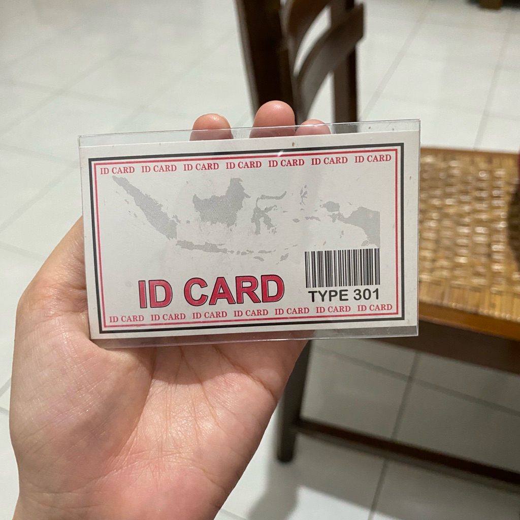 

ID CARD / Name Tag Jepit & Peniti / (1Pcs)(2Pcs)(3Pcs)