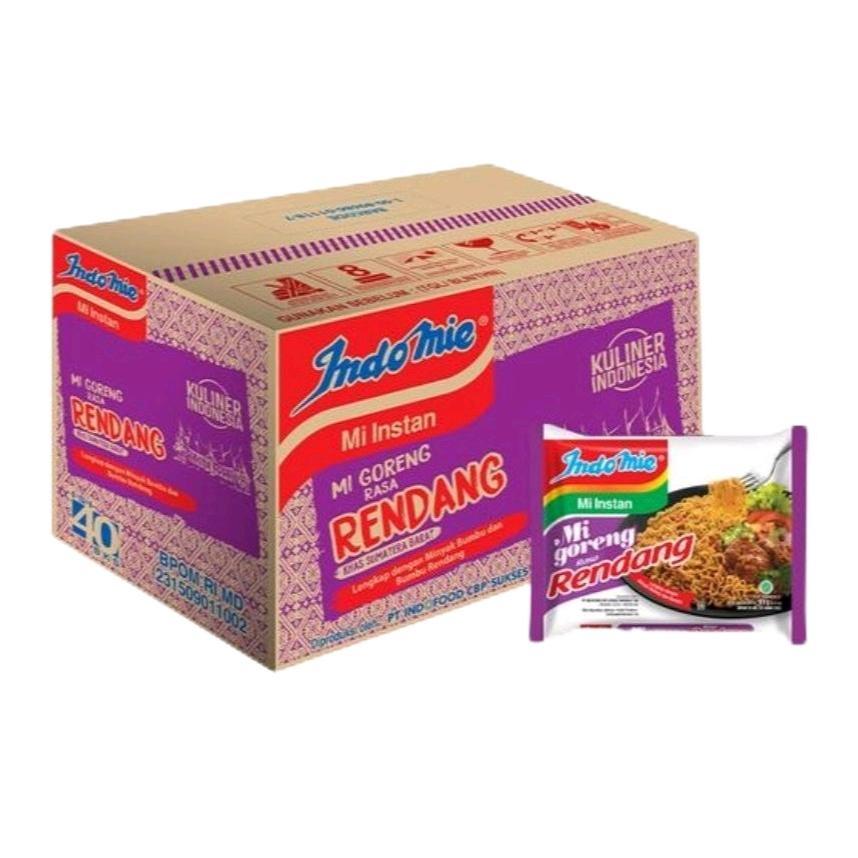 

Indomie Mi Instant Goreng Rasa Rendang 1 Dus Isi 40 Pcs