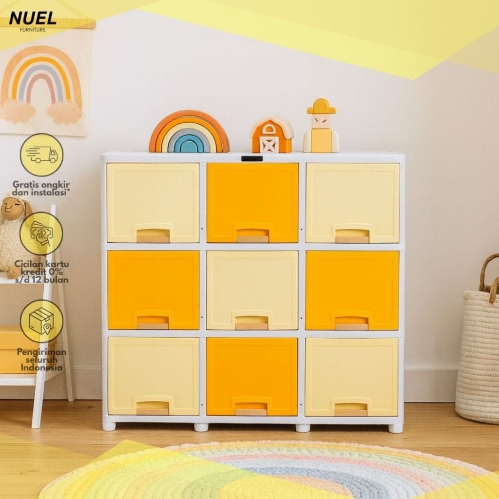 Loker Plastik Lockerbox | Lemari Susun Napolly-