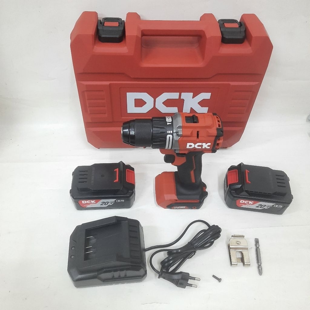 Mesin Bor Cordless Brushless Impact Drill 13 MM 20V DCK KDJZ 2060i