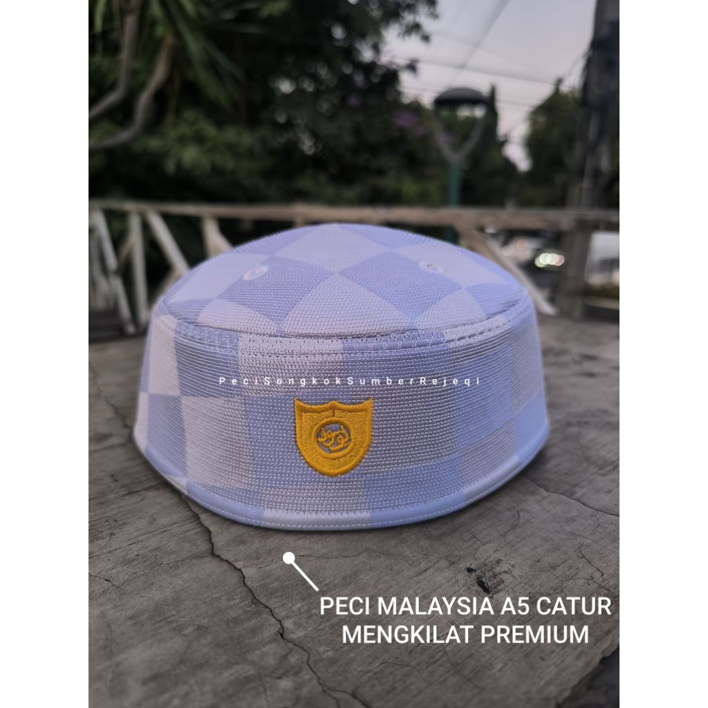 BEST DEALS Peci Malaysia A5 Catur Peci Malaysia Ameen Peci Malaysia Original Peci Malaysia Putih