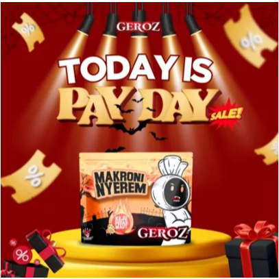 

Geroz - Makroni Nyerem - Rasa Keju Pedas