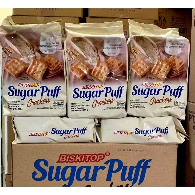 

Biskitop Sugar Puff 280gr karton (12x280gr)