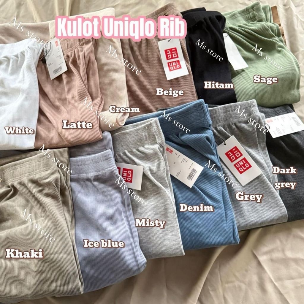 Kulot RIB premium UNIQLO