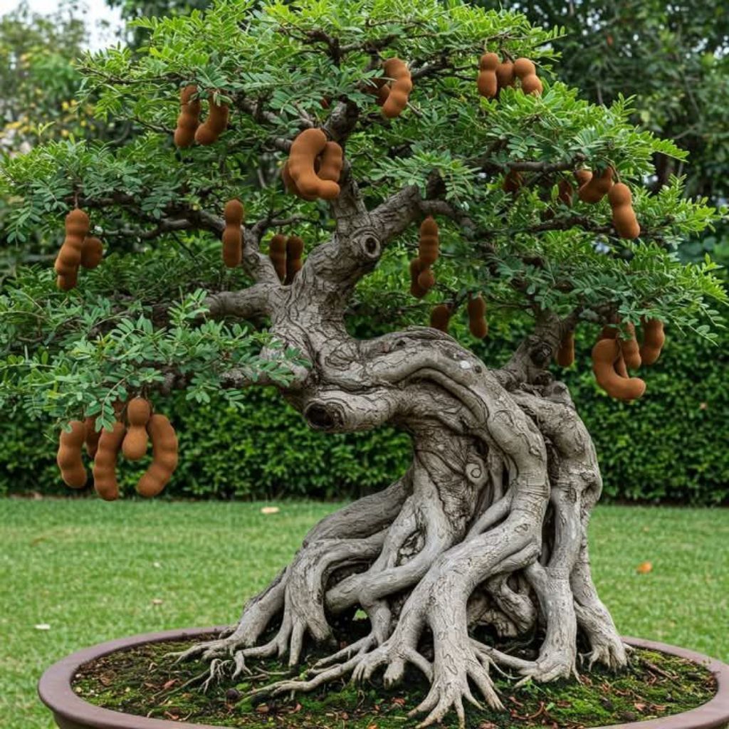 bonsai asam Jawa jadi siap tampil dan selalu di proses sianci serut murbei sancang kimeng