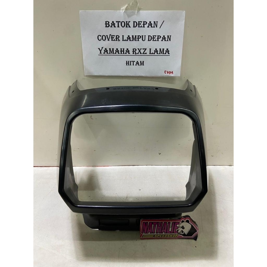 COVER LAMPU DEPAN / BATOK DEPAN  YAMAHA RXZ LAMA - HITAM