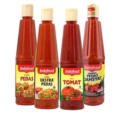 

SAMBAL INDOFOOD ALL VARIAN 275ml [ PCS ] BOTOL