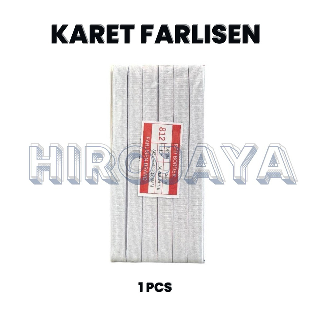 

Karet Farlisen Super White – 15 Yard