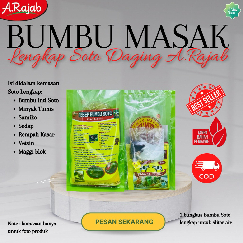 

BUMBU SOTO LENGKAP A.RAJAB