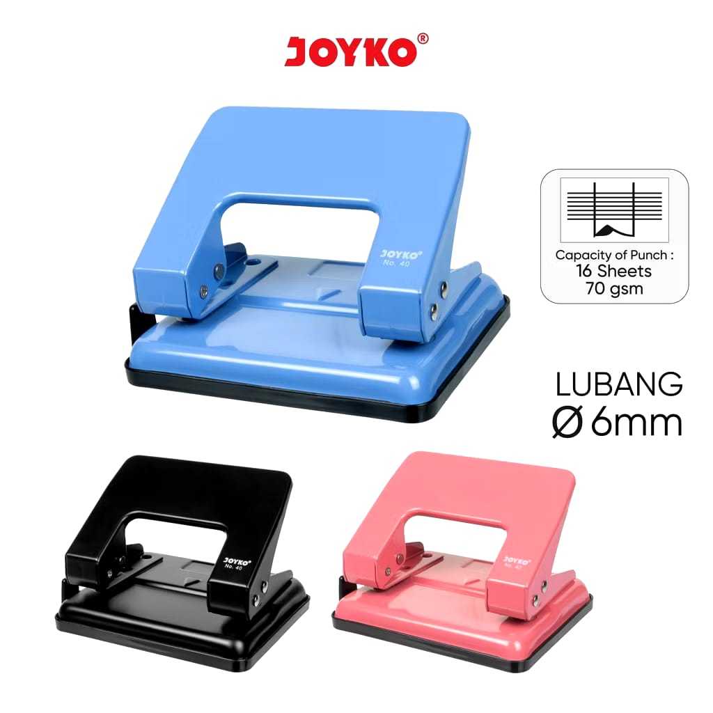 

Pelubang / Pembolong Kertas / pervorator 40 ukuran Medium