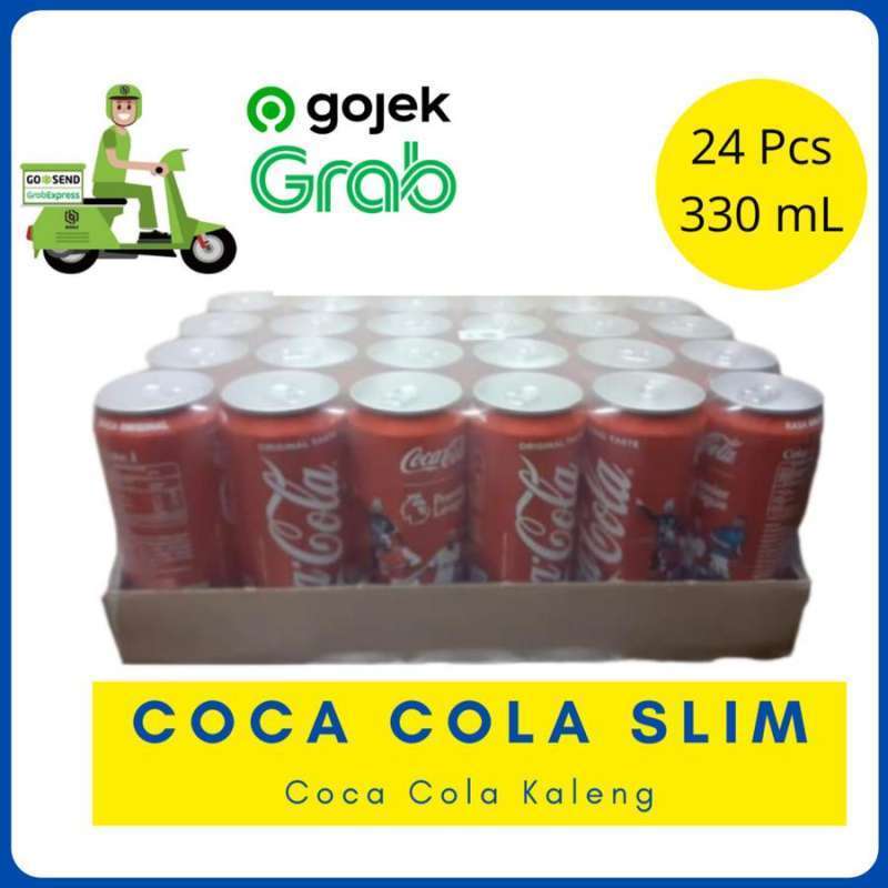 

COCA COLA KALENG 330 ml, kola 1 dus isi 24 kaleng - 250 ML