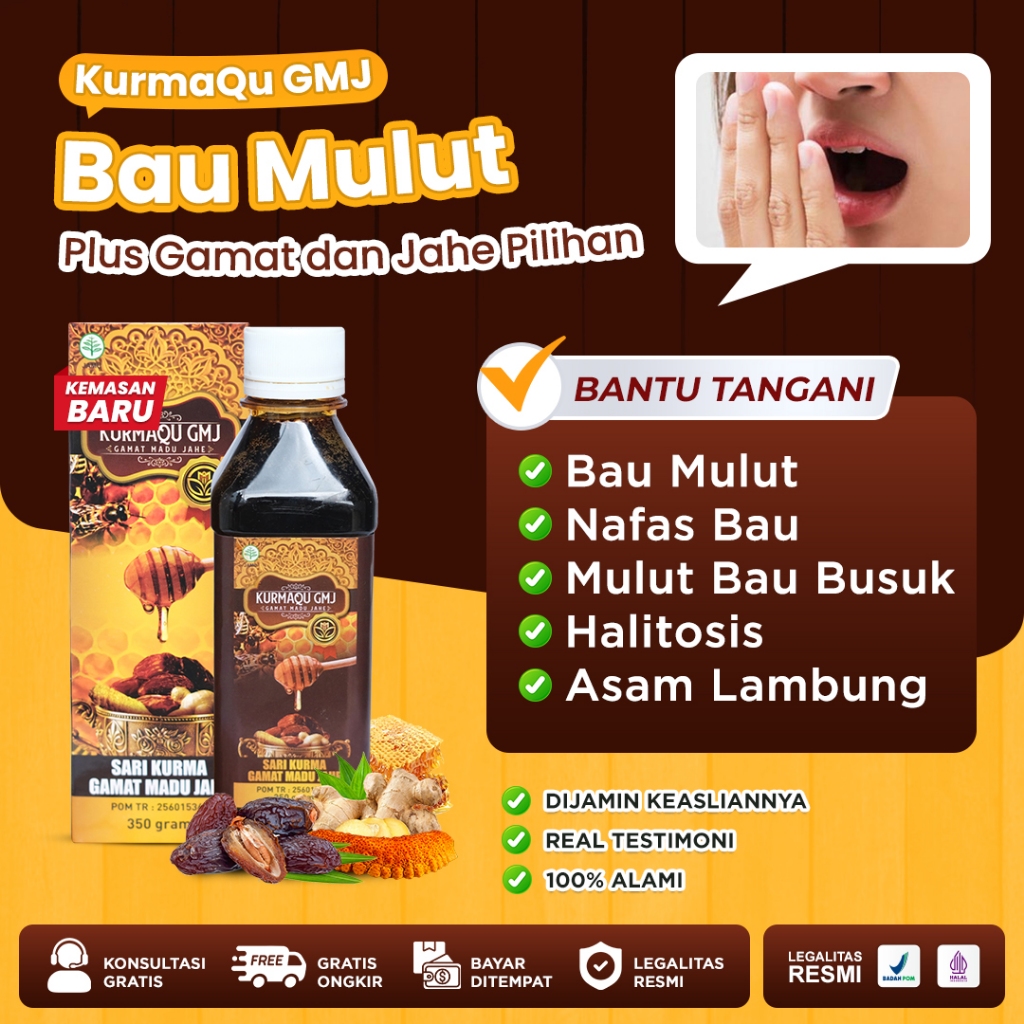 Obat Bau Mulut Busuk Hilang Permanen Nafas Tidak Sedap Mulut Kering Halitosis Asam Lambung Maag Gerd