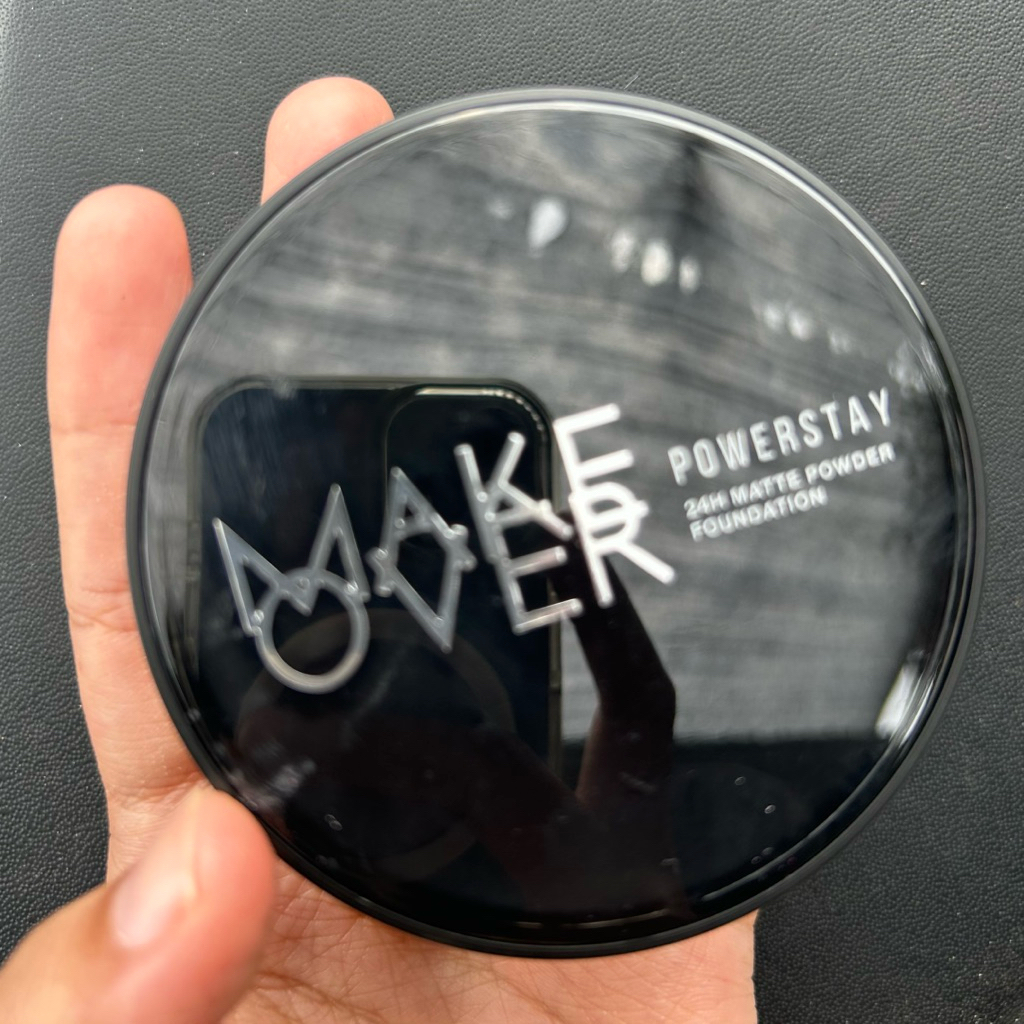 (NEW NO BOX) MAKE OVER Powerstay 24H matte powder Foundation Bedak padat shade N30 Natural Beige