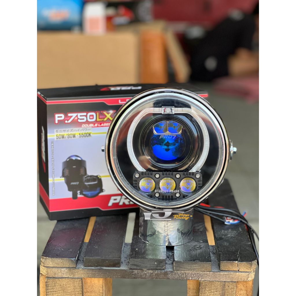 PAKET PELAJAR BILED PRO7 ORIGINAL NINJA SS MINILASER 3 MATA DAN 2 MATA