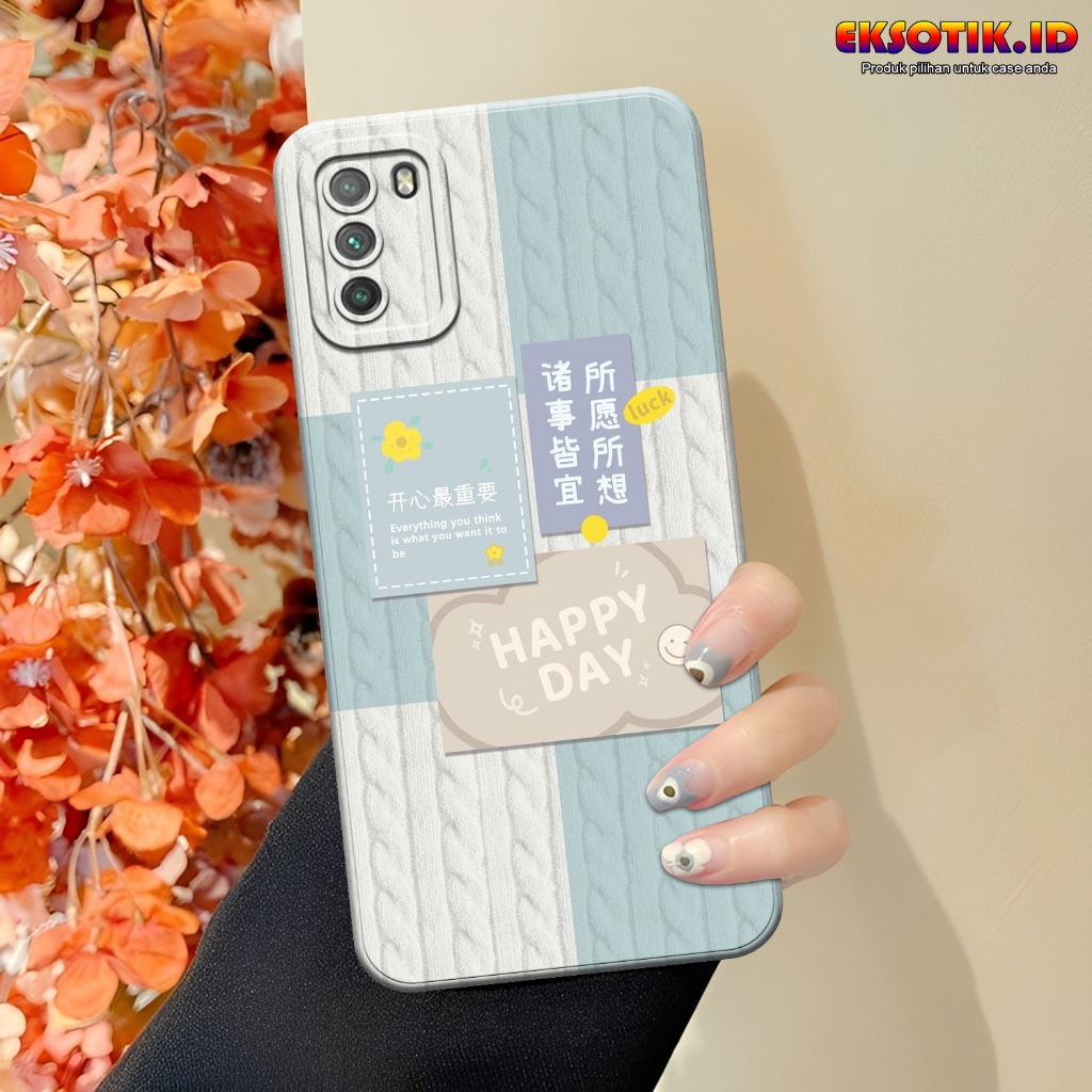 Case XIAOMI POCO M3 Eksotik.id Casing XIAOMI POCO M3 Aksesoris Skin Handphone SIlikon XIAOMI POCO M3