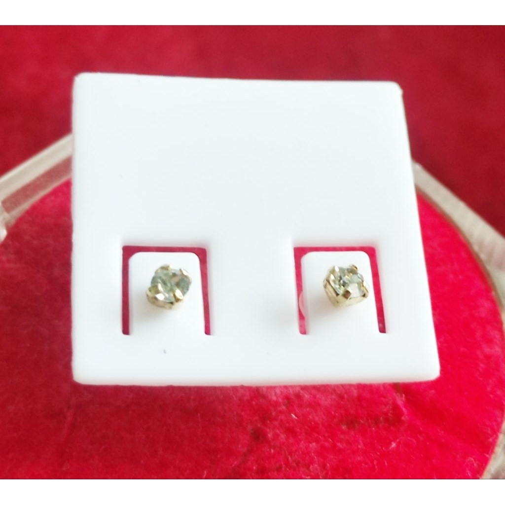 giwang lapis emas macam2 model, giwang tusuk mata kecil no 8, giwang titanium, giwang anak , giwang 